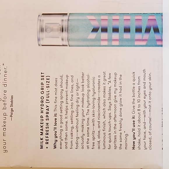 NWT Milk Makeup Hydro Grip Set Refresh Spray 3.38oz - Picture 9 of 9